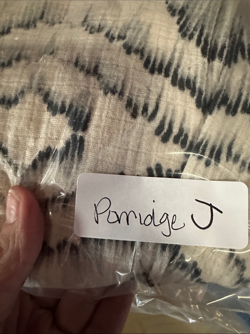 Anthropology Porridge S Ines cotton gauze ruffle sleeve V-neck peasant blouse - Picture 9 of 13